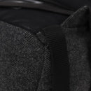 PRADA Backpack Wool Gray Silver Auth ka5422V-18