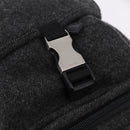 PRADA Backpack Wool Gray Silver Auth ka5422V-20