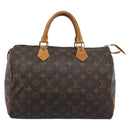LOUIS VUITTON Monogram Speedy 30 Hand Bag M41526 LV Auth ka5425-13