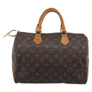 LOUIS VUITTON Monogram Speedy 30 Hand Bag M41526 LV Auth ka5425-2