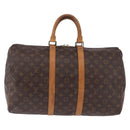 LOUIS VUITTON Monogram Keepall 45 Boston Bag M41428 LV Auth ka5426-13
