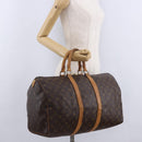 LOUIS VUITTON Monogram Keepall 45 Boston Bag M41428 LV Auth ka5426-22