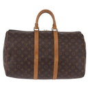 LOUIS VUITTON Monogram Keepall 45 Boston Bag M41428 LV Auth ka5426-2