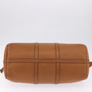 LOUIS VUITTON Keepall Bandouliere 50 Leather Brown Silver M21346 Auth ka5427SM-11
