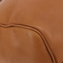 LOUIS VUITTON Keepall Bandouliere 50 Leather Brown Silver M21346 Auth ka5427SM-12
