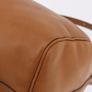 LOUIS VUITTON Keepall Bandouliere 50 Leather Brown Silver M21346 Auth ka5427SM-13