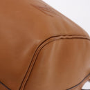 LOUIS VUITTON Keepall Bandouliere 50 Leather Brown Silver M21346 Auth ka5427SM-15