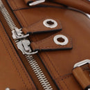 LOUIS VUITTON Keepall Bandouliere 50 Leather Brown Silver M21346 Auth ka5427SM-16
