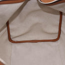 LOUIS VUITTON Keepall Bandouliere 50 Leather Brown Silver M21346 Auth ka5427SM-22