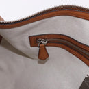 LOUIS VUITTON Keepall Bandouliere 50 Leather Brown Silver M21346 Auth ka5427SM-23