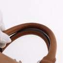 LOUIS VUITTON Keepall Bandouliere 50 Leather Brown Silver M21346 Auth ka5427SM-8