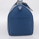 LOUIS VUITTON Epi Keepall 50 Boston Bag Blue M42965 LV Auth ka5428A-3