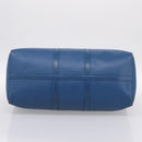 LOUIS VUITTON Epi Keepall 50 Boston Bag Blue M42965 LV Auth ka5428A-5