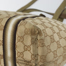 GUCCI GG Canvas Sherry Line Tote Bag Beige Gold 137396 Auth ka543-12