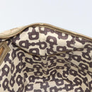 GUCCI GG Canvas Sherry Line Tote Bag Beige Gold 137396 Auth ka543-19