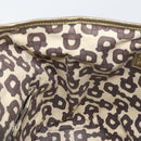 GUCCI GG Canvas Sherry Line Tote Bag Beige Gold 137396 Auth ka543-20