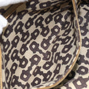 GUCCI GG Canvas Sherry Line Tote Bag Beige Gold 137396 Auth ka543-22