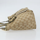 GUCCI GG Canvas Sherry Line Tote Bag Beige Gold 137396 Auth ka543-5