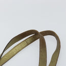 GUCCI GG Canvas Sherry Line Tote Bag Beige Gold 137396 Auth ka543-8