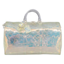 LOUIS VUITTON Monogram Prism Keepall Bandouliere 50 Clear M53271 LV Auth ka5430M-2