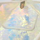 LOUIS VUITTON Monogram Prism Keepall Bandouliere 50 Clear M53271 LV Auth ka5430M-22
