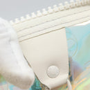 LOUIS VUITTON Monogram Prism Keepall Bandouliere 50 Clear M53271 LV Auth ka5430M-24