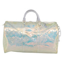 LOUIS VUITTON Monogram Prism Keepall Bandouliere 50 Clear M53271 LV Auth ka5430M-3