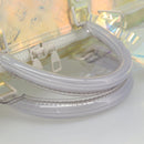 LOUIS VUITTON Monogram Prism Keepall Bandouliere 50 Clear M53271 LV Auth ka5430M-7