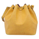 LOUIS VUITTON Epi Petit Noe Shoulder Bag Tassili Yellow M44109 LV Auth ka5433-3