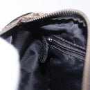 Christian Dior Trotter Canvas Hand Bag Black Silver Auth ka5434A-21
