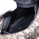 Christian Dior Trotter Canvas Hand Bag Black Silver Auth ka5434A-22