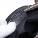 Christian Dior Trotter Canvas Hand Bag Black Silver Auth ka5434A-12