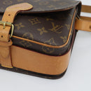 LOUIS VUITTON Monogram Cartouchiere MM Shoulder Bag M51253 LV Auth ka5435-14