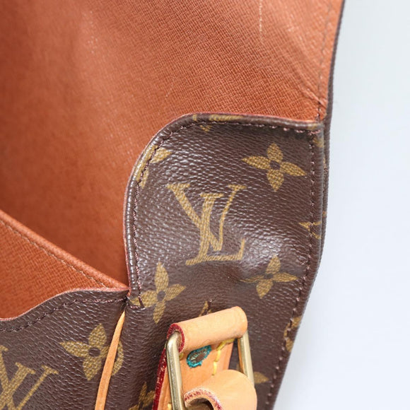 LOUIS VUITTON Monogram Cartouchiere MM Shoulder Bag M51253 LV Auth ka5435