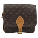 LOUIS VUITTON Monogram Cartouchiere MM Shoulder Bag M51253 LV Auth ka5435-13
