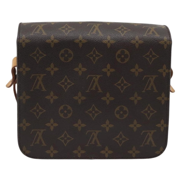 LOUIS VUITTON Monogram Cartouchiere MM Shoulder Bag M51253 LV Auth ka5435