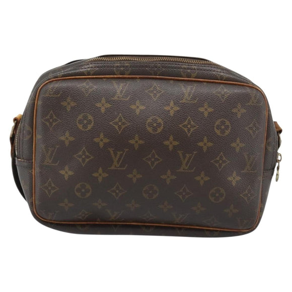 LOUIS VUITTON Monogram Reporter PM Shoulder Bag M45254 LV Auth ka5441