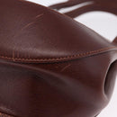 Salvatore Ferragamo Hand Bag Leather 2way Brown Gold Tone Auth ka5445A-14