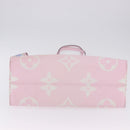 LOUIS VUITTON Monogram Giant Pastels On The Go GM 2way Multicolor Auth ka5447M-12