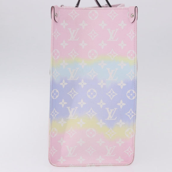 LOUIS VUITTON Monogram Giant Pastels On The Go GM 2way Multicolor Auth ka5447M