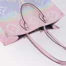 LOUIS VUITTON Monogram Giant Pastels On The Go GM 2way Multicolor Auth ka5447M-6
