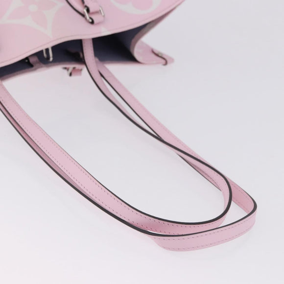 LOUIS VUITTON Monogram Giant Pastels On The Go GM 2way Multicolor Auth ka5447M