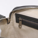GUCCI GG Supreme Shoulder Bag PVC Leather Gray Silver 699439 Auth ka5448A-20