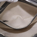 GUCCI GG Supreme Shoulder Bag PVC Leather Gray Silver 699439 Auth ka5448A-21