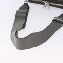 GUCCI GG Supreme Shoulder Bag PVC Leather Gray Silver 699439 Auth ka5448A-7