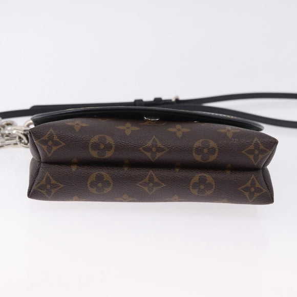 LOUIS VUITTON Yamamoto Kansai Pochette Kabuki Mask M43532 Auth ka5449SAM