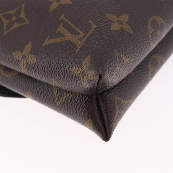 LOUIS VUITTON Yamamoto Kansai Pochette Kabuki Mask M43532 Auth ka5449SAM