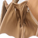 CELINE Macadam Canvas Shoulder Bag PVC Beige Gold Auth ka545-21