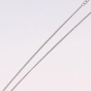 Christian Dior Necklace Metal Silver Auth ka5450-10