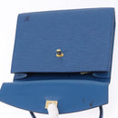 LOUIS VUITTON Epi Malesherbes Hand Bag Blue M52375 LV Auth ka5454-19